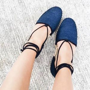 Frye Leo Denim Espadrilles